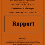 Rapport sur la Vérification administrative et financière de l’ARTP : Tome 1 (Le cadre juridique et organisationnel)